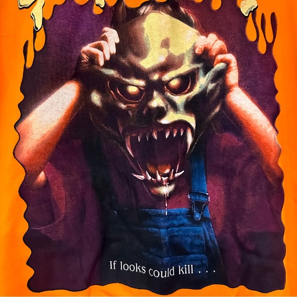Authentic, Licensed R.L. Stein Goosebumps “if looks could kill…” Men’s T-Shirt - Picture 2 of 4